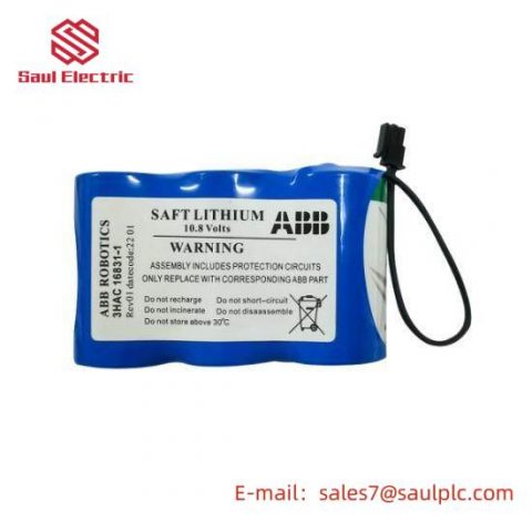 ABB 3HAC16831-1 10.8V, 3HAC13150-1 Battery Pack: Powering Industrial Control Solutions