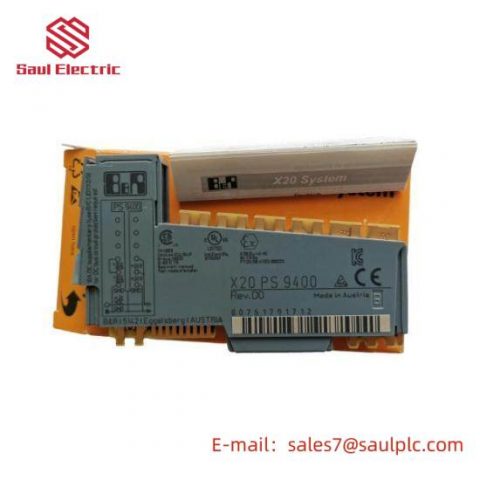 B&R X20PS2100: High-Performance Power Supply Module for Industrial Automation