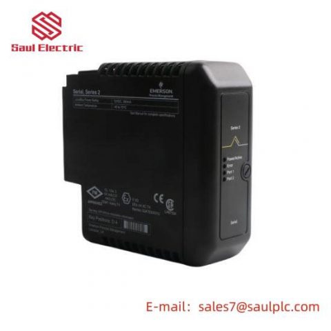 Emerson Industries VE4006P2 Serial Interface Card for Advanced Control Solutions