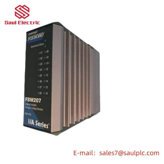 Foxboro FBM207 P0914TD Channel Isolated Monitor: Advanced Process Control Solution