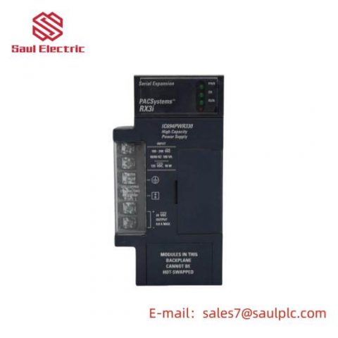 GE FANUC IC694PWR330 Extended Power Supply Module