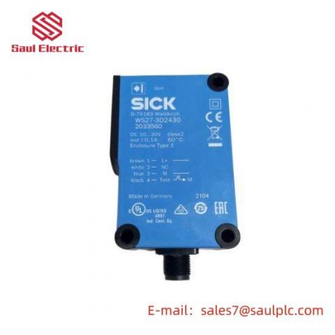 SICK WES-3D-2430: Precision 3D Photoelectric Sensors for Industrial Automation