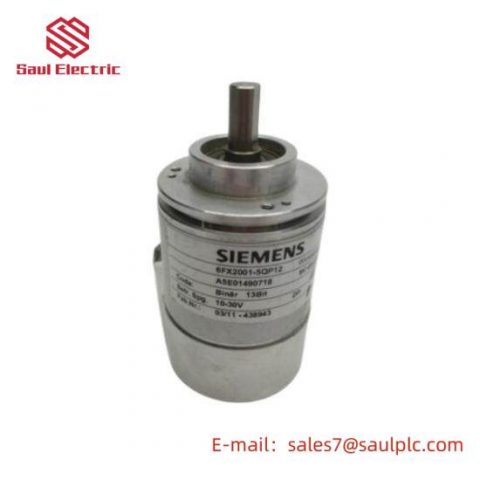 SIEMENS 6FX2001-5QP12 Absolute Value Encoder, 13 Bit, Clamp Flange