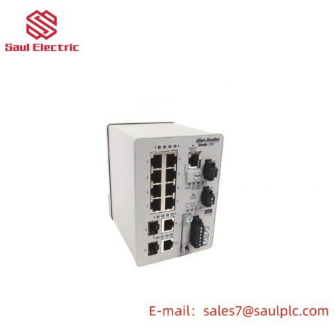 AB 1783-BMS10CA: 8 Port Copper Ethernet Switch, 10/100 Mbps