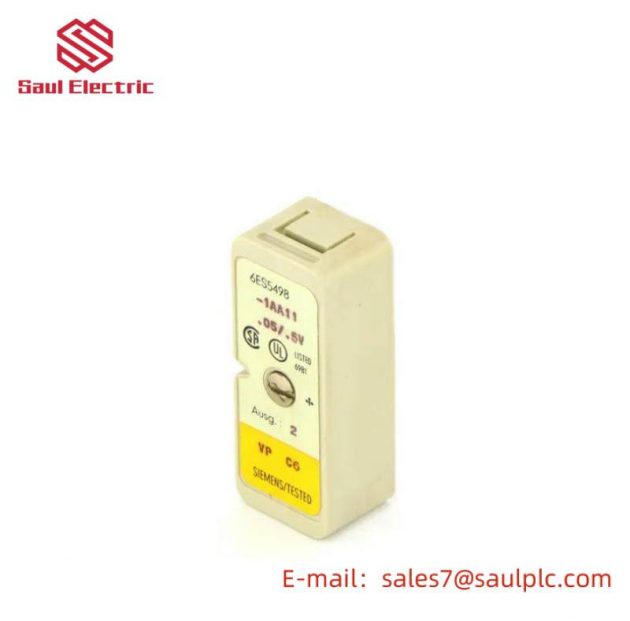 SIEMENS 6ES5498-1AA11 Analog Input SubModule: Industrial Control Module
