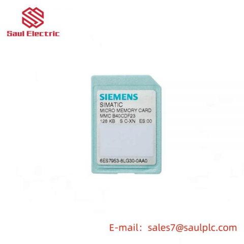 SIEMENS 6ES7953-8LJ31-0AA0 Micro Memory Card for Industrial Control Systems