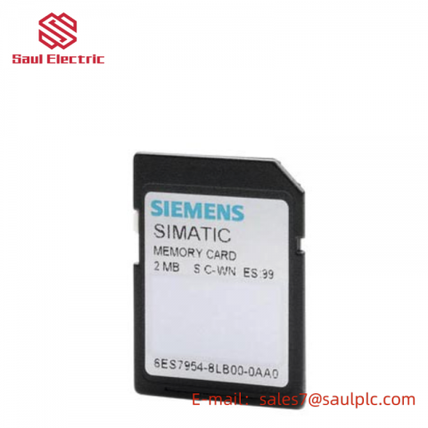 SIEMENS 6ES7954-8LB00-0AA0 Memory Card for Industrial Control, Optimized for Global Adherence