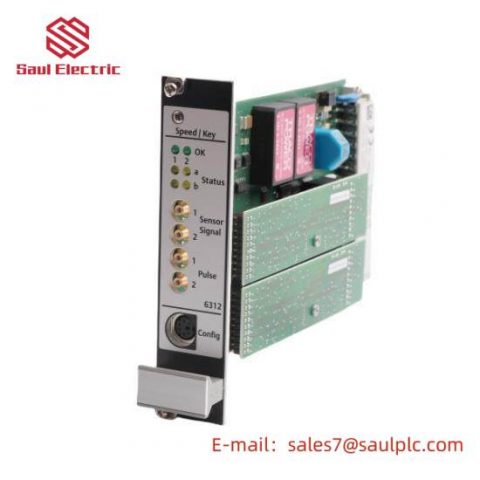 EMERSON A6312 Dual Channel Speed/ Key Monitor