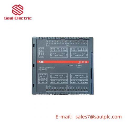 ABB 07DI92 WT92 GJR5252400R4101: Precision Digital I/O Module for Industrial Automation