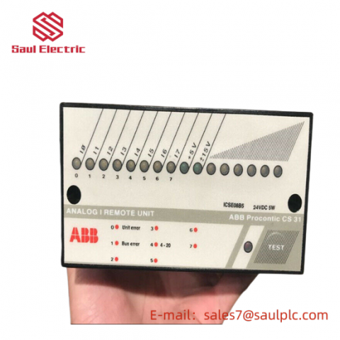 ABB ICSE08B5 FPR3346501R1012 DCS Module: Advanced Control System Integration