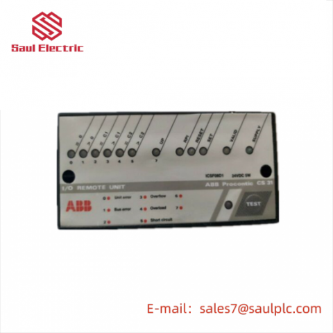 ABB ICSF08D1 Remote Unit - Industrial Automation Module