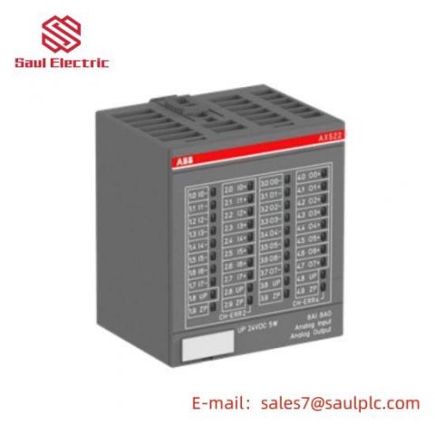 ABB AX522 1SAP250000R0001 Analog I/O Module, Industrial Automation