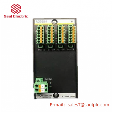 Bachmann AO208/I Analog Output Module - Precision Control for Industrial Automation