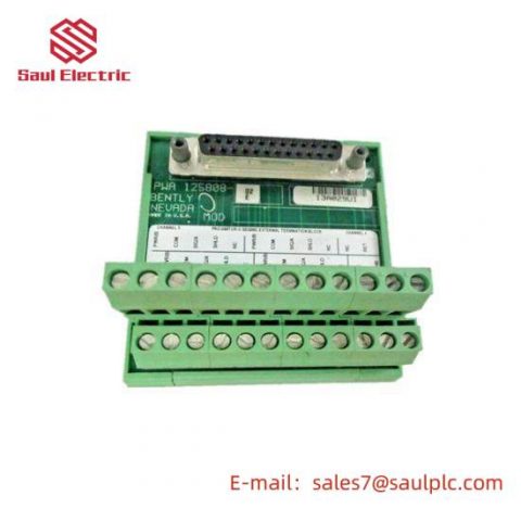 BENTLY NEVADA 125808-02A: Advanced Terminal Block Board for Industrial Control Systems