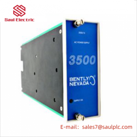Bently Nevada 3500/15 AC Power Supply Module 106M1079-01