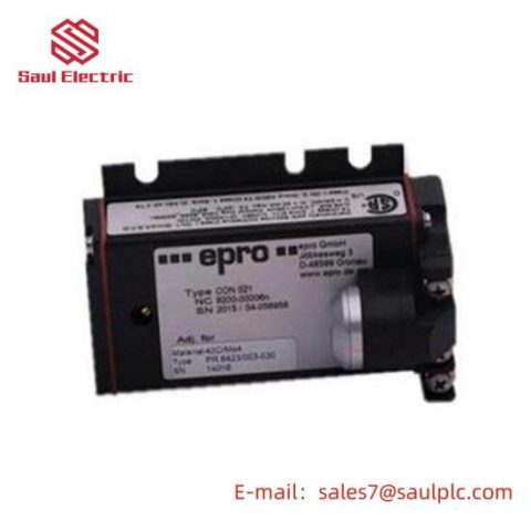 EMERSON A6125 Piezoelectric Vibration Monitor - Precision Monitoring for Industrial Control