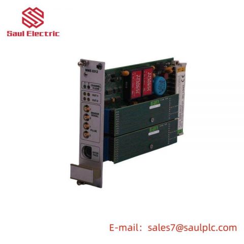 Emerson MMS6312 Dual Channel Rotational Speed Monitor - Precision Control for Industrial Applications