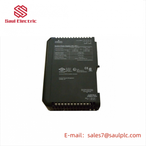 EMERSON VE4015: Precision Pulse Count Input Card for Industrial Control Systems