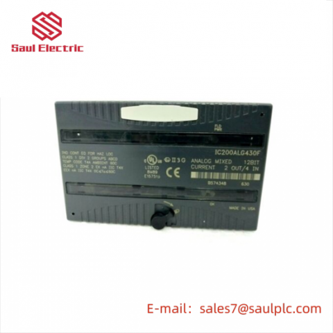 GE FANUC IC200ALG230F Analog Input Module - Advanced Control for Industrial Automation