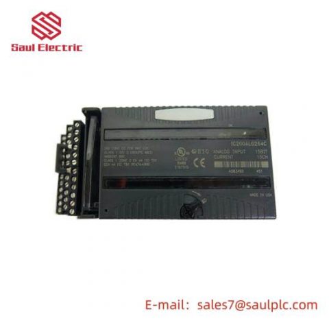 GE FANUC IC200ALG264H Analog Input Module: High Precision, Durable Industrial Solution