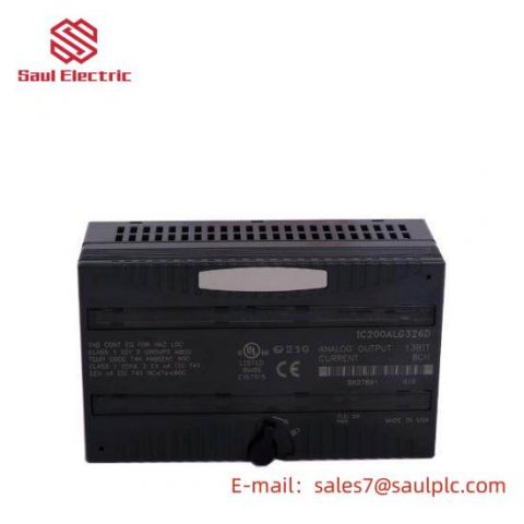 GE-FANUC IC200ALG320F Versamax PLC