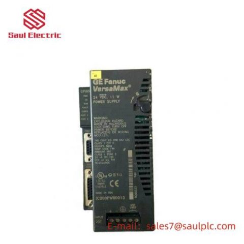 GE Fanuc IC200PWR001D - Versamax PLC, Advanced Industrial Automation Solution