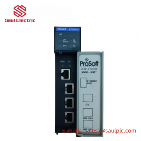 Prosoft MVI56-MNET Communication Module - High Performance PLC Interface for Industrial Control