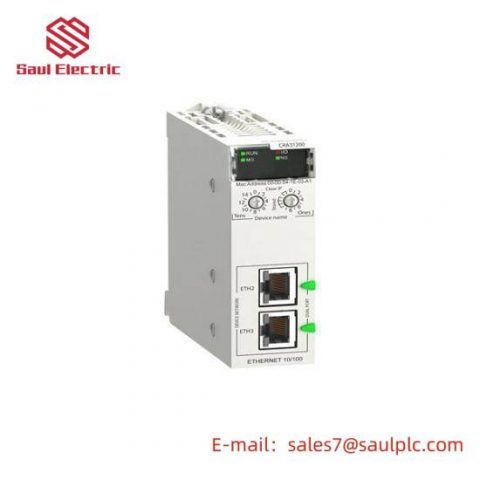 Schneider Electric's BMXCRA31200 Remote IO Drop E/IP Module, Designed for Industrial Control Applications