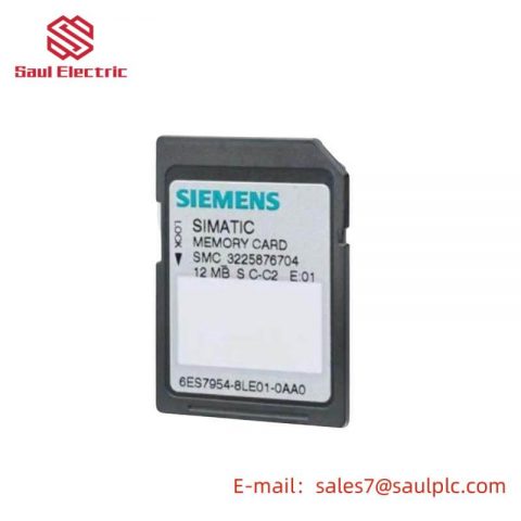 Siemens 6ES7954-8LP03-0AA0: Advanced Memory Card for Industrial Control Solutions