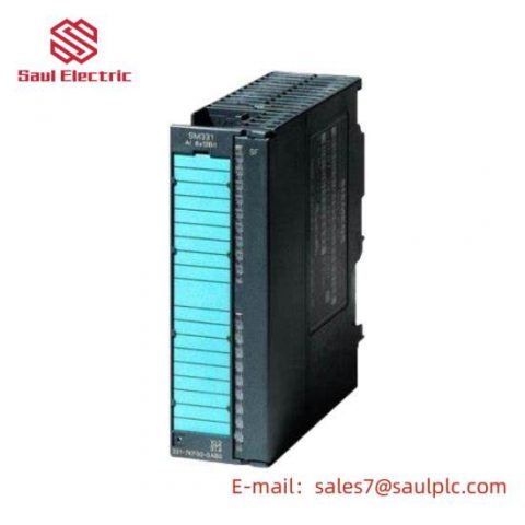 Siemens 6ES7 331-7NF00-0AB0 Analog Input Module: Precise Data Handling for Industrial Automation