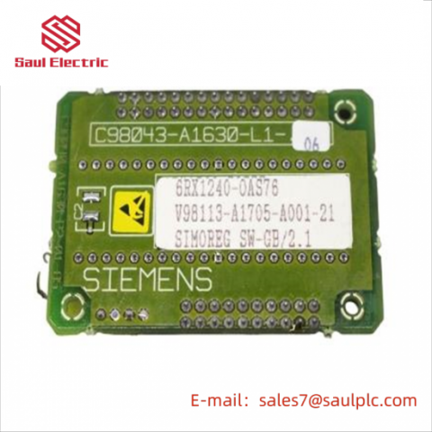 Siemens 6RX1240-0AS76 Industrial Control Module