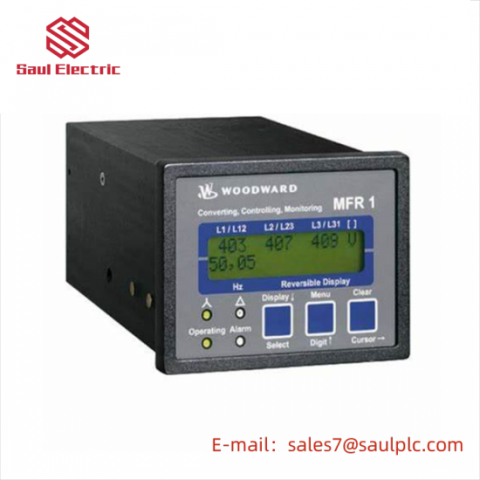 WOODWARD MFR11 Protection Relay, Advanced Industrial Safety Solution