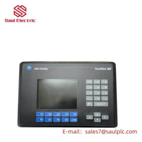 Allen-Bradley 2711-K6C16 PanelView 600 Color Keypad RS-232 (DF1) RS-232 Print AC