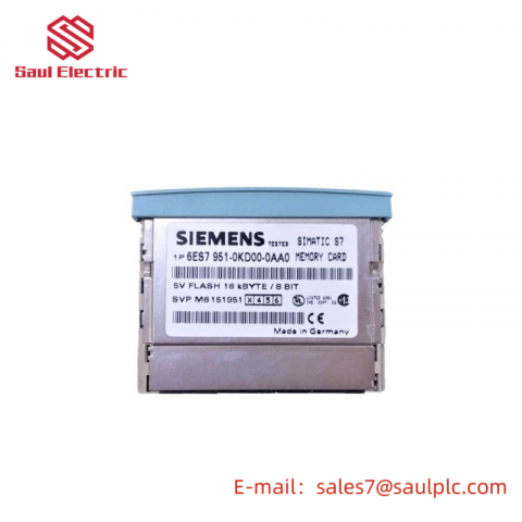 SIEMENS 6ES7951-0KD00-0AA0: Advanced S7 Memory Card for Industrial Automation