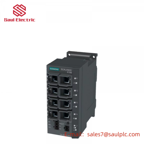 SIEMENS SCALANCE X108 Managed Industrial Ethernet Switch - 6GK5108-0BA00-2AA3