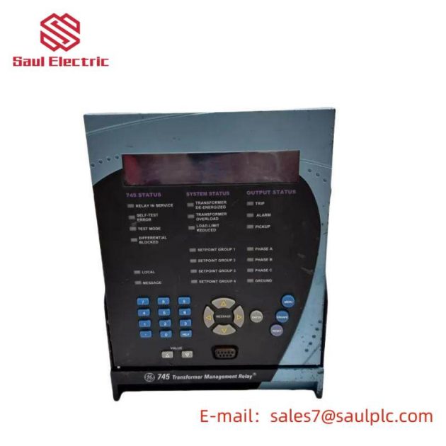 GE 745-W2-P5-G5-HI-A-L-R-E-H: Advanced Transformer Management Relay