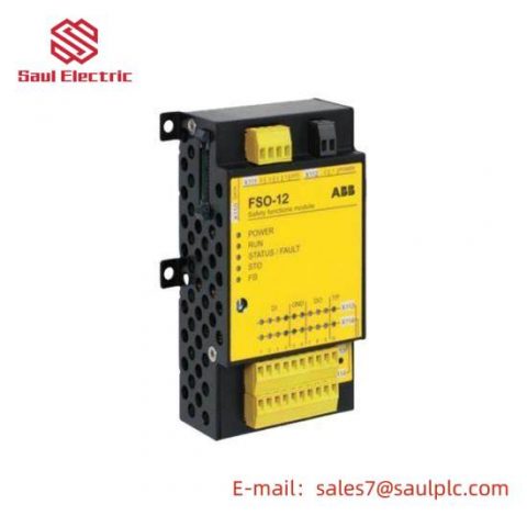 ABB FSO-12 Safety Function Module for Advanced Industrial Automation