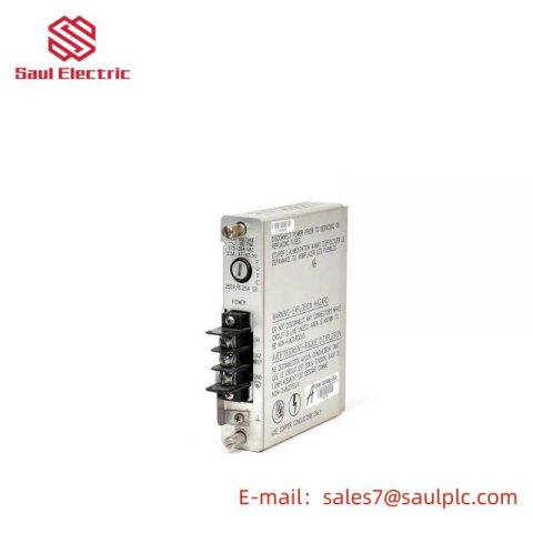 Bently Nevada 125840-01 & 106M1081-01: High Voltage AC Power Input Module, Precision Engineering for Industrial Control Solutions