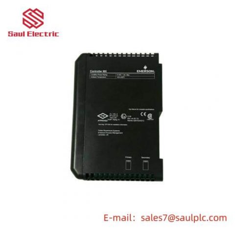 Emerson DeltaV VE3007 KJ2003X1-BA2 - Precision Control Module for Industrial Automation