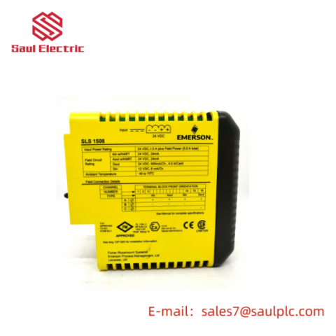 Emerson KJ2201X1-BA1 12P3162X202 SLS1508: Brand New Industrial Control Module