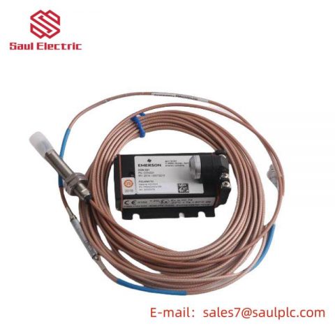 Emerson PR6423/002-131 CON021 Eddy Current Displacement Sensor: Precision Measurement for Industrial Control