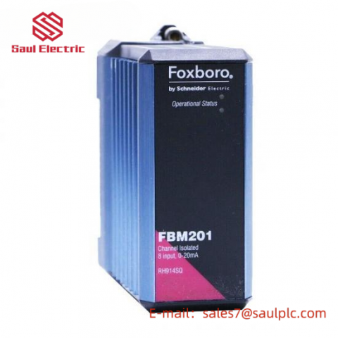 Foxboro FBM201 RH914SQ - Channel Isolated 8 Input Module, Advanced Control Solutions