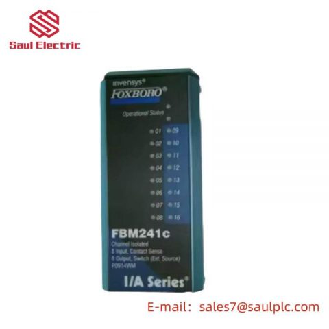 Foxboro FBM207C P0917GY: Channel Isolated Contact Sense Module