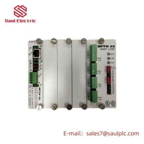 Opto 22 SNAP-LCM4 M4SENET-100 Ethernet Controller Module