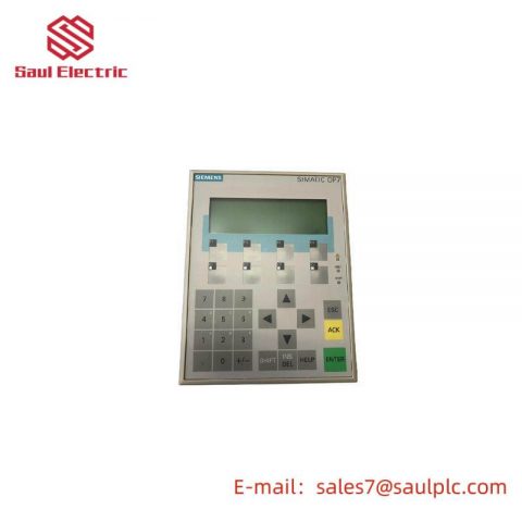 SIEMENS 6AV3607-1JC20-0AX1 Operator Interface - Advanced Control Solution for Industrial Applications