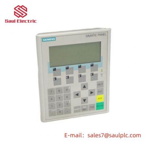 Siemens SIMATIC Operator Panel 6AV6641-0CA01-0AX0 - Advanced HMI for Industrial Control Solutions