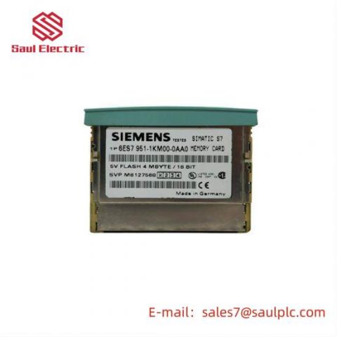 SIEMENS 6ES7951-1KM00-0AA0 Memory Card for Industrial Control, 16K EEPROM