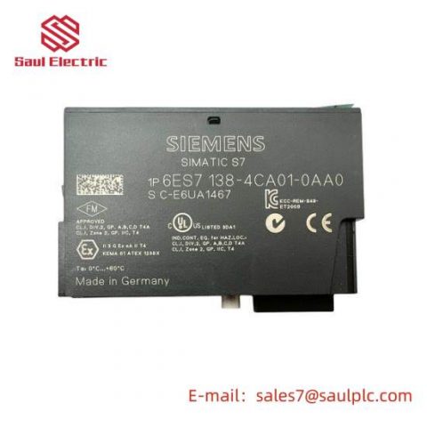 Siemens Simatic 6ES7 138-4CA01-0AA0 DP Power Module