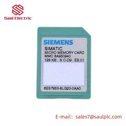 Siemens 6ES7 953-8LG20 Micro Memory Card, Industrial Control Modules