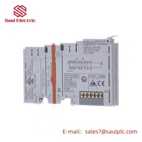 WAGO 750-1405 - 16-Channel Digital Input Module for Industrial Control